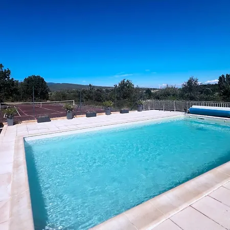 Villa Mas Provencal Avec Piscine Et Tennis